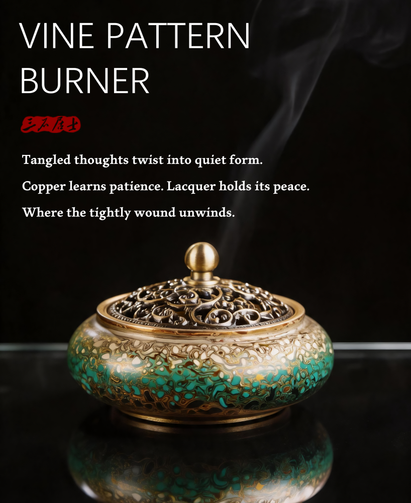 Vine Pattern Burner